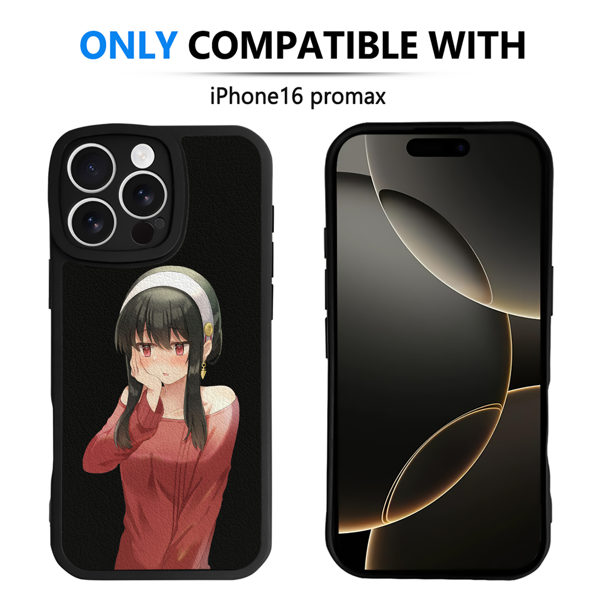 （画像用） SPY×FAMILY间谍家家酒 【iPhone 16シリーズ対応】シリコンスマホケース（レザー調） 材質：シリコン